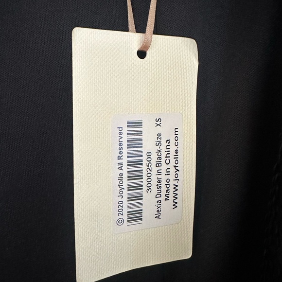 🤩 NWT!! Joyfolie/ Mia Joy sequined Alexia Duster - Picture 5 of 5